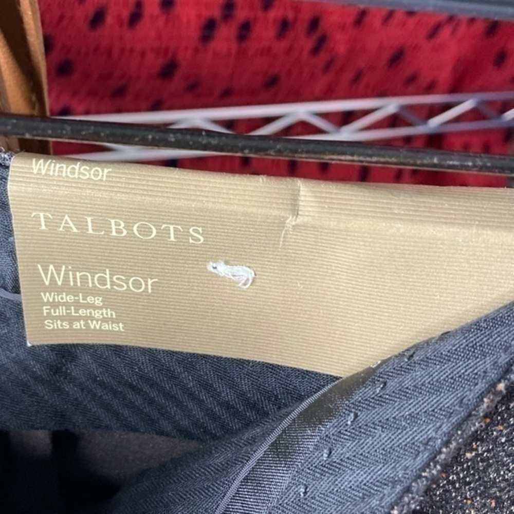 Talbots Luxe Donegal Windsor Wool Brown Speckle Pants - Picture 6 of 11